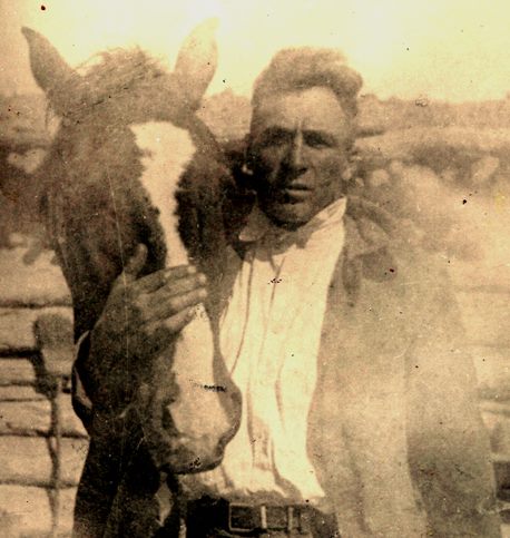 Roy with horse